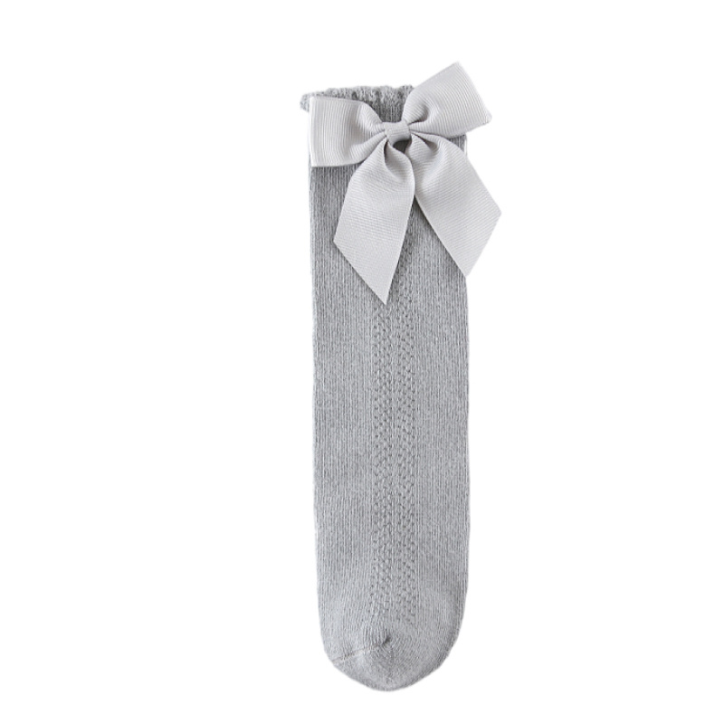 Baby Girls Bow Over The Knee Socks