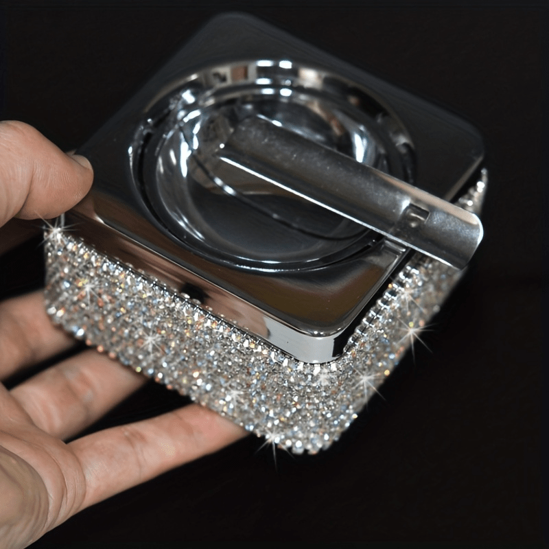 Kristall strass auto aschenbecher Künstlicher Diamant metall