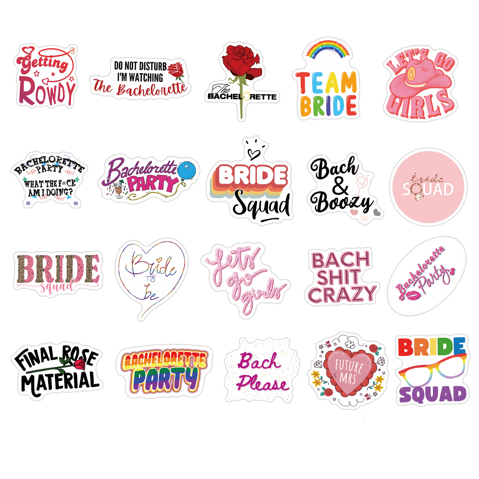 Bachelorette Party Stickers Waterproof Decals For Water - Temu Norway