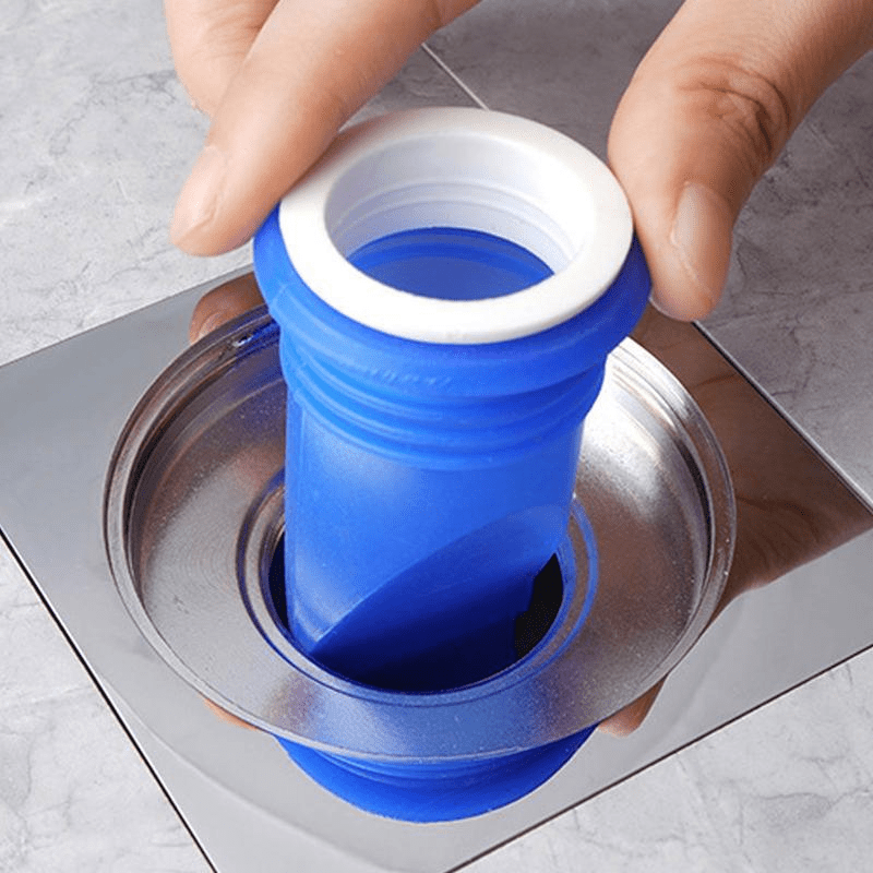 Sink Drain Cover Silicone Bathtub Stopper Household Sewer Pipe Hair Stopper  Tub Flat Plug Stopper Anti-smell Bathroom Accessorie - Drains - AliExpress
