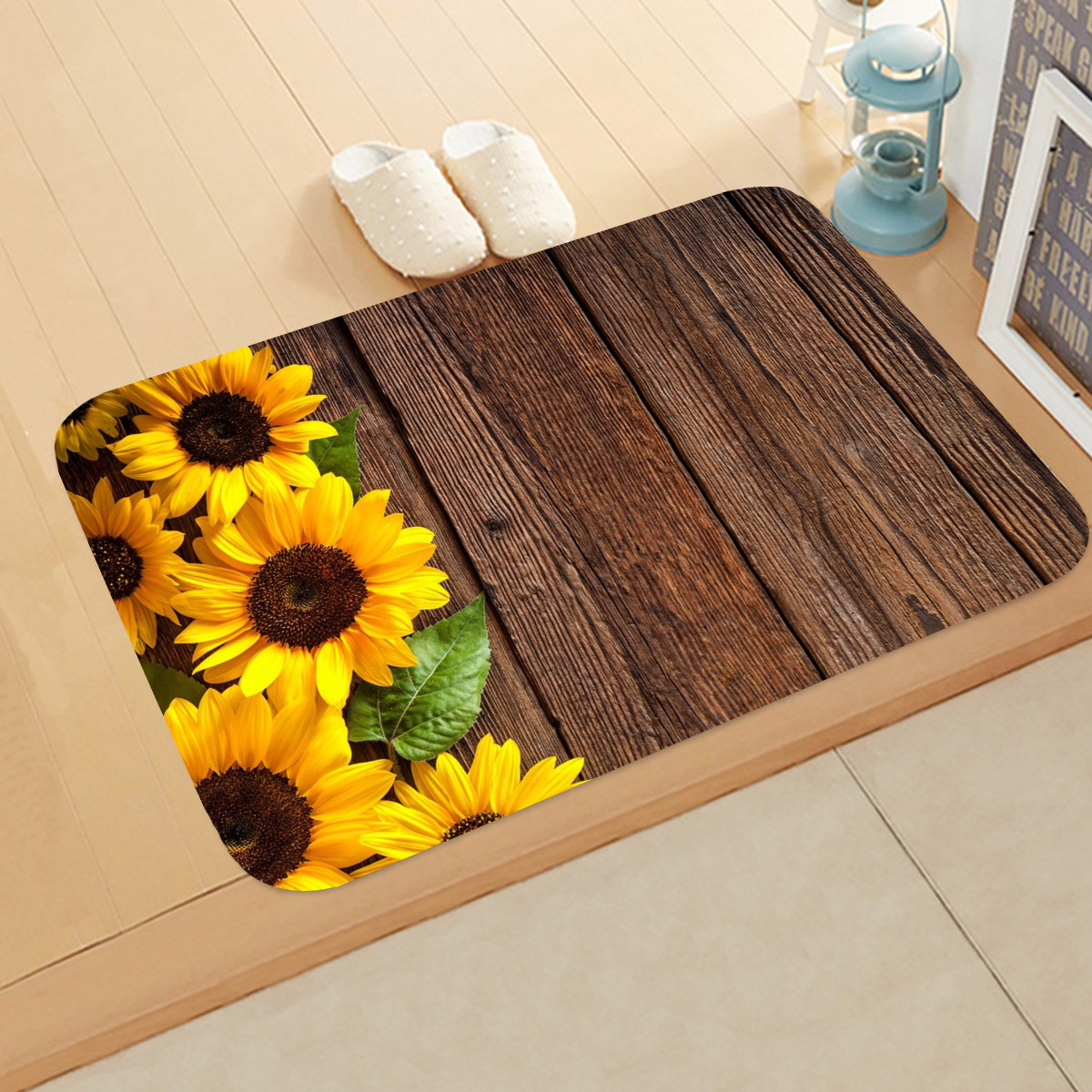 Boho Sunflower Anti Fatigue Kitchen Rugs, Vintage Absorbent Non Slip Cushioned  Rugs, Stain Resistant Waterproof Long Strip Floor Mat, Comfort Standing Mats,  Living Room Bedroom Bathroom Kitchen Sink Laundry Office Area Rugs