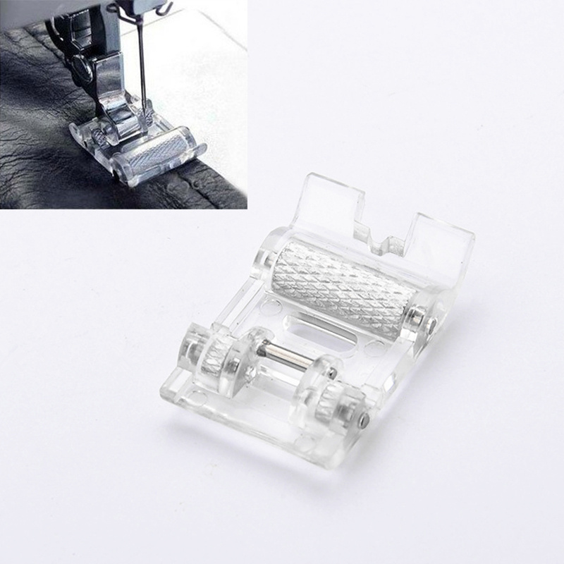 Sewing Machine Roller Presser Foot Snap On Feet Fit Leather - Temu