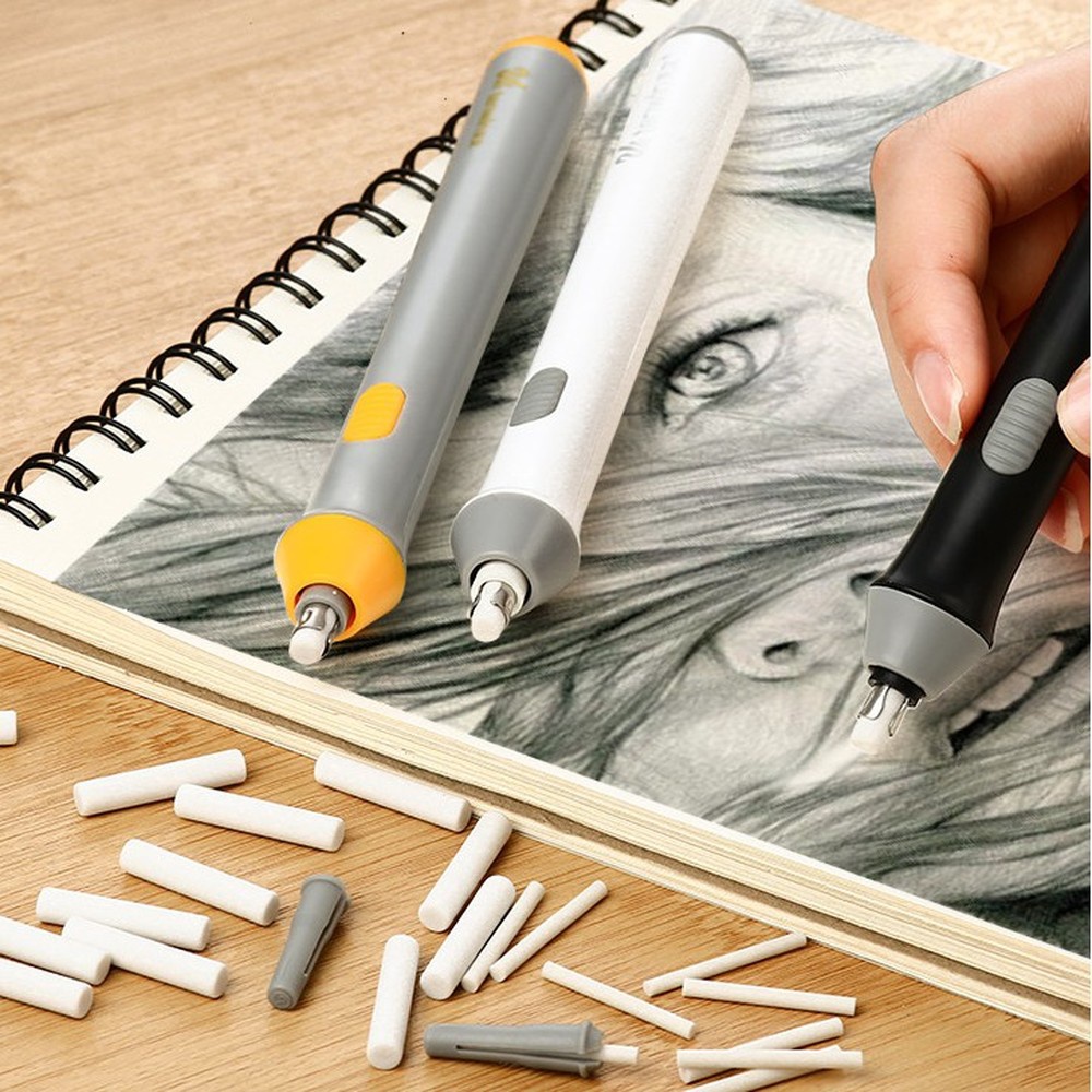 Electric Sketch Drawing Eraser  Battery Operated Pencil Eraser