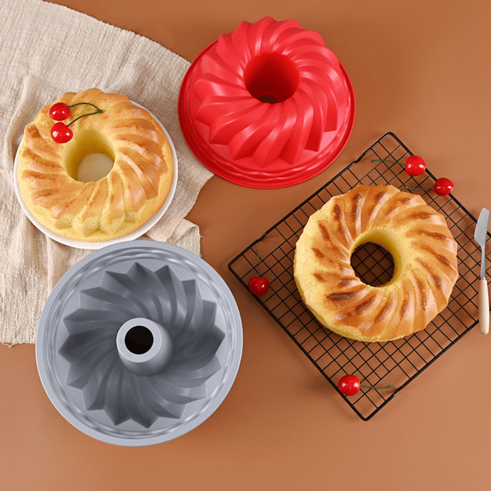 Buy Tube Cake Mold for Donut in Aluminum Measure 10