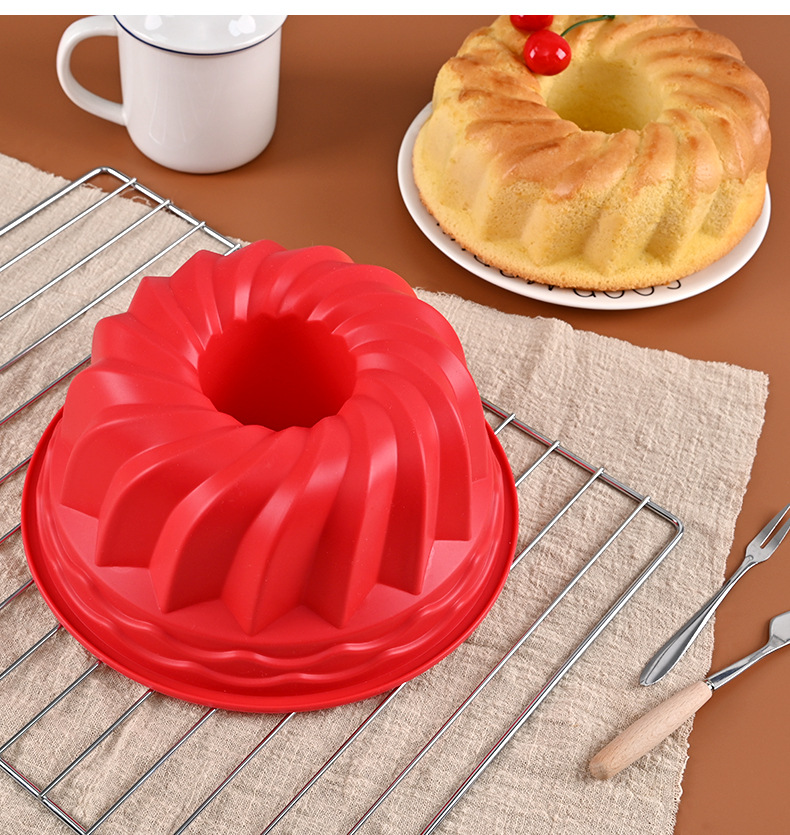 Lekue Molde para hornear de 9 cavidades mini para tartas, color rojo :  Hogar y Cocina 