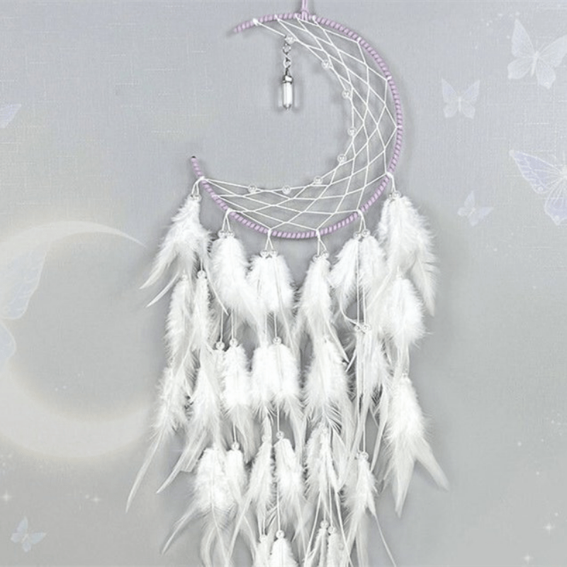  Dreamcatcher,Indian Dream Catcher Feather DIY Hand Knitting  Pendant Indoor Pendant Wedding Decoration Suitable for Bedroom Children's  Roomceremonial Décor Decorative Mobiles : לבית ולמטבח