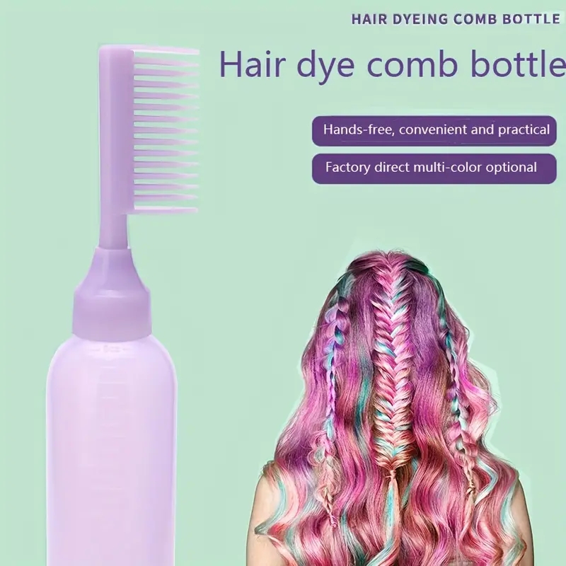 3PCS hair oil applicator Salon Tools Practical Hair Dye Supplies Root Comb