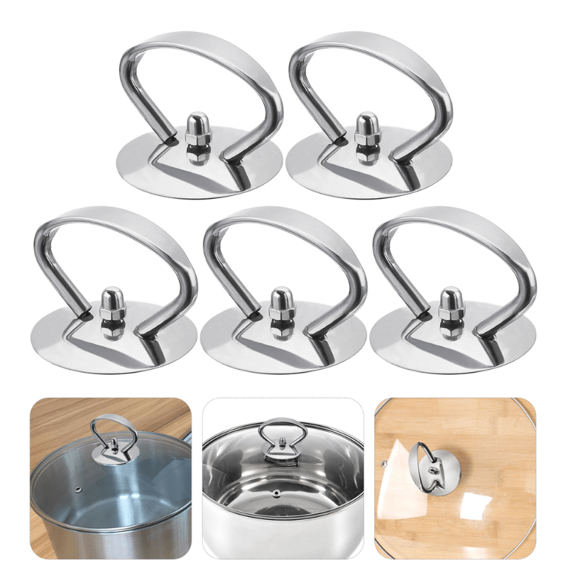 Stainless Steel Pot Lid Knob Universal Bakeware Handle Replacement