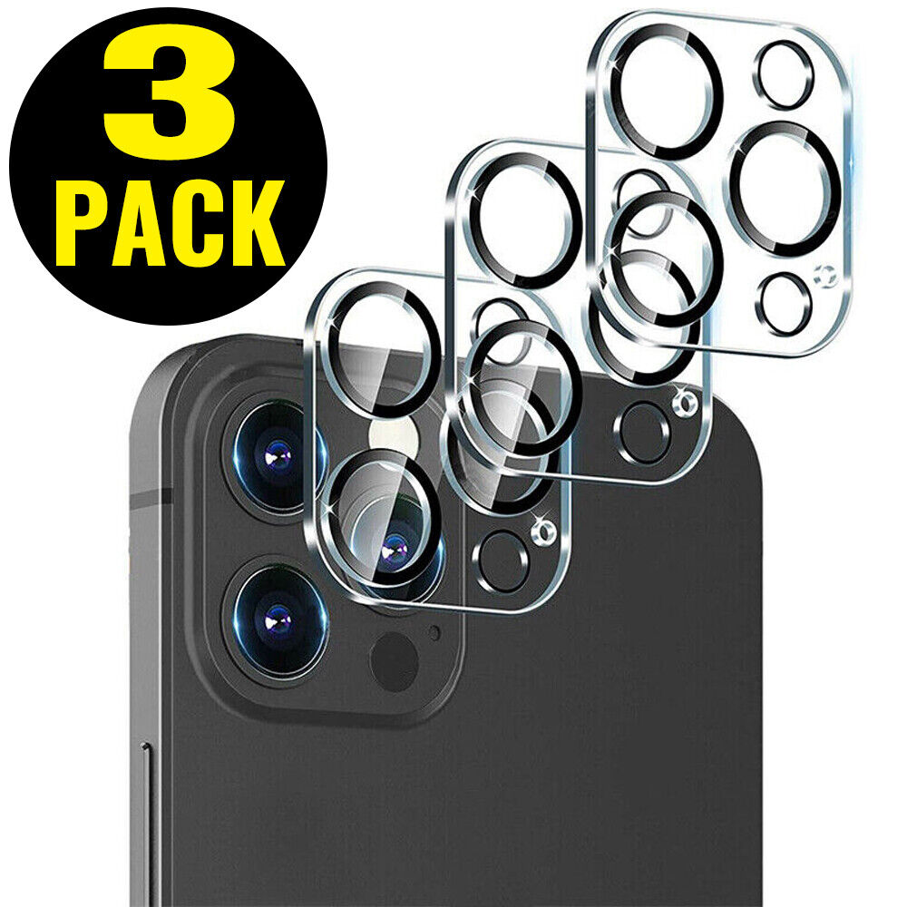 3-Pack Protector De Lente Camara Vidrio Templado Para Iphone 13 Pro Y 13 Pro  MAX