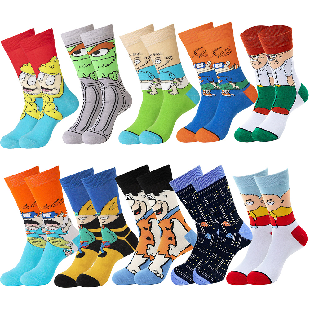  Happy Socks - Calcetines de vestir para hombre, con patrones  coloridos, paquete múltiples, talla grande, Multicolor, L : Ropa, Zapatos y  Joyería