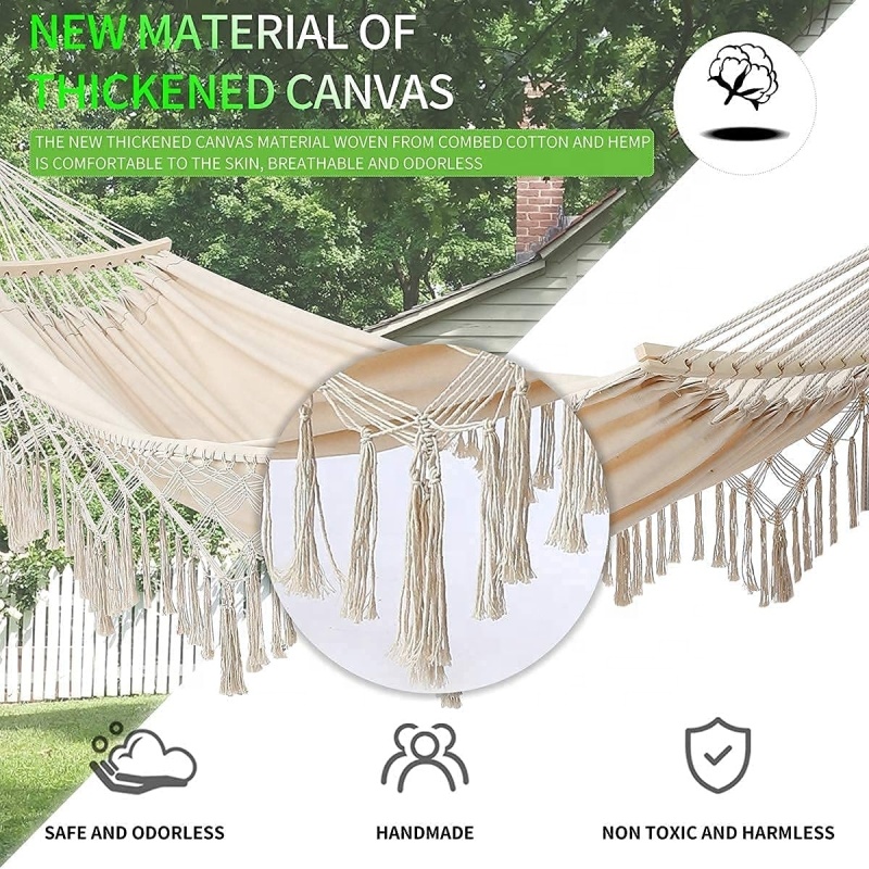 1pc Amaca Da Campeggio A Dondolo, Macrame Fringe Amaca Portatile Per  Interni Esterni Giardino Cortile - Temu Italy