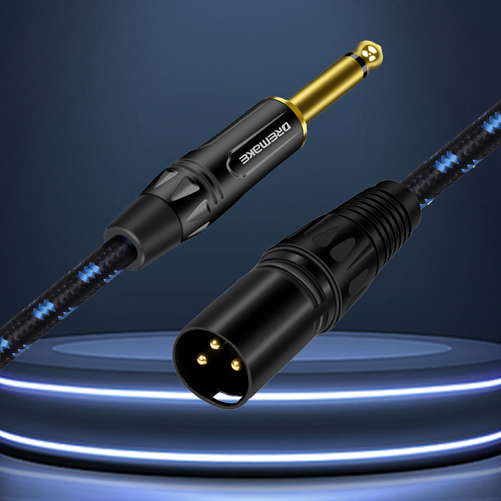 1/4 inch TRS Male to XLR Male Balanced Mic/Audio Cable — AMERICAN RECORDER  TECHNOLOGIES, INC.