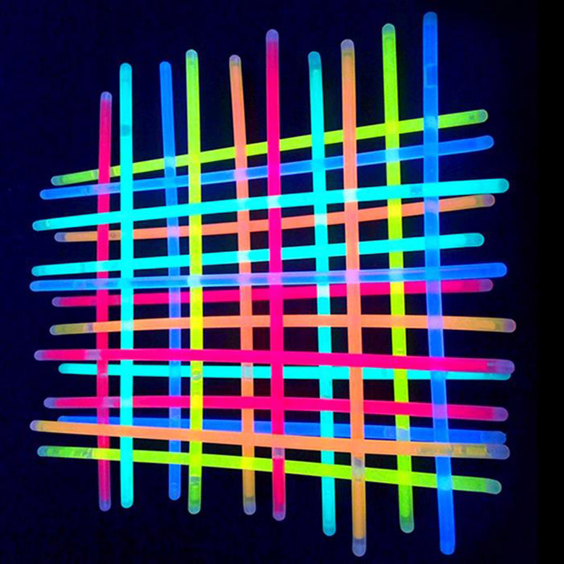 Light Glow Sticks Colorful Luminous Tubes 6pcs/lot Party Fluorescence  Bracelets Necklaces Neon Glow Party Supplies for Wedding - AliExpress