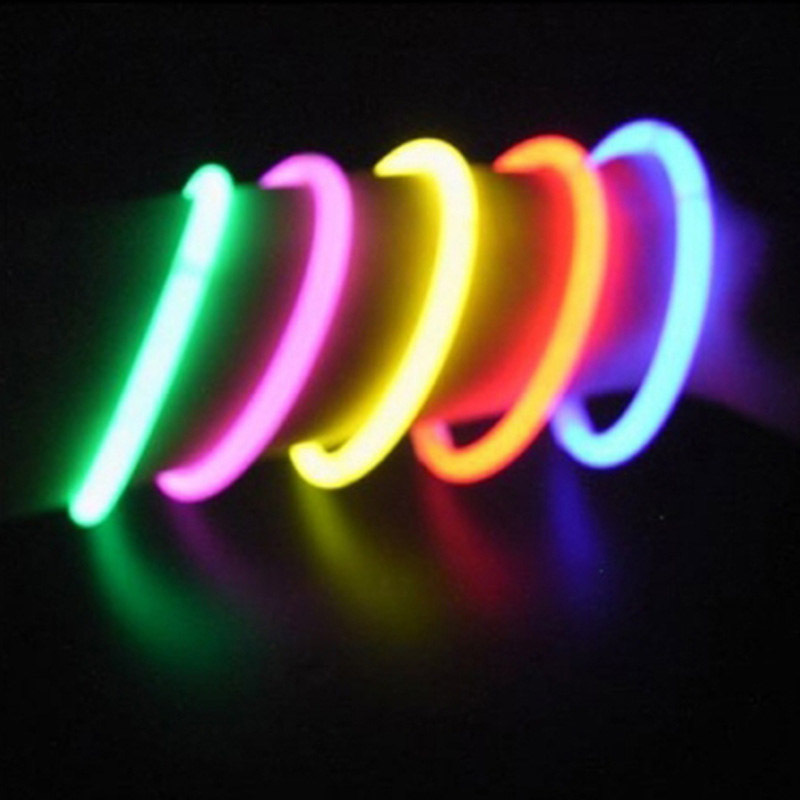 Light Glow Sticks Colorful Luminous Tubes 6pcs/lot Party Fluorescence  Bracelets Necklaces Neon Glow Party Supplies for Wedding - AliExpress