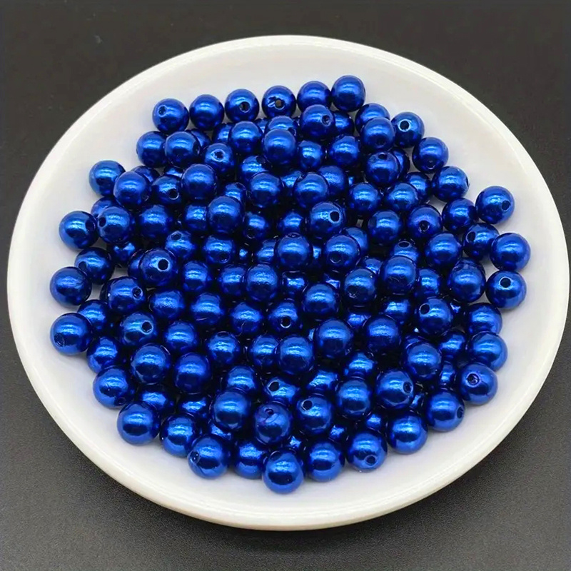  1000Pcs Pearl Beads for Jewelry Making 28 Colors 8mm