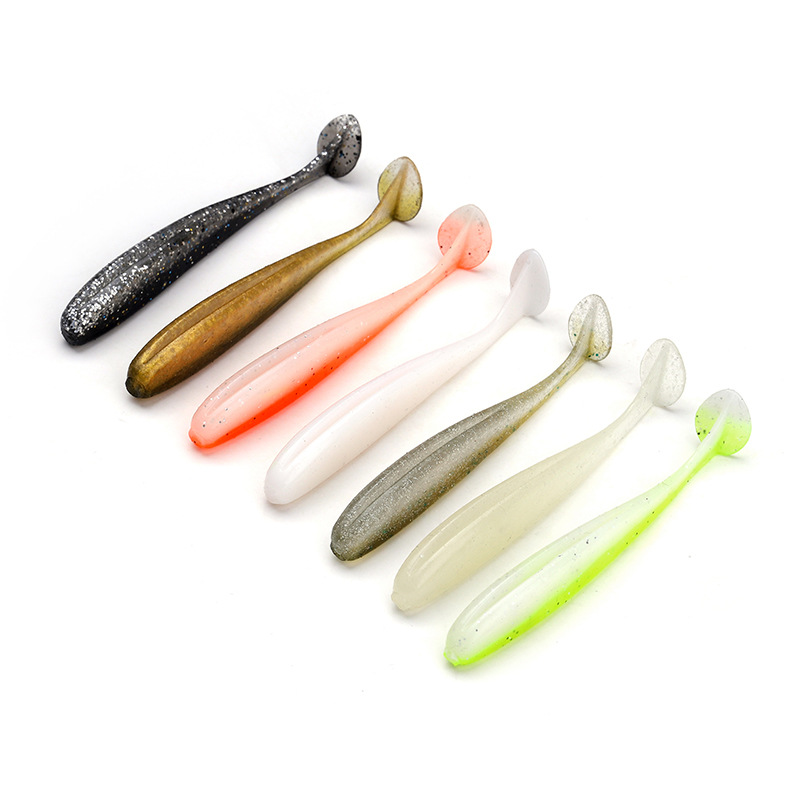 Leurre De Pêche Souple Aux Yeux Lumineux 5pcs, Faux Appât Bionique Avec  Crochet, 3,8 G / 0,13 Oz - Temu Belgium