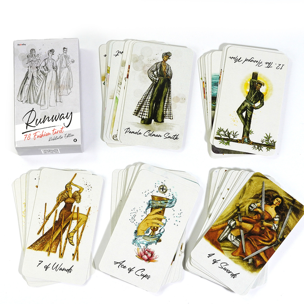 Unlock Fate Runway Tarot Cards Perfect Family Party Card Temu
