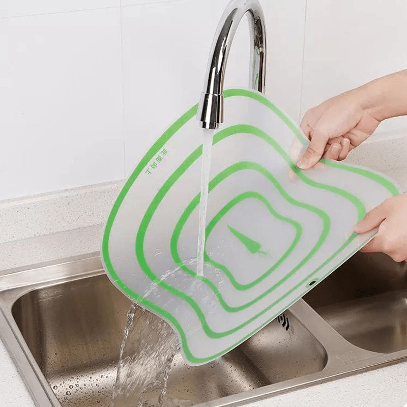 Kitchen Non-Slip Plastic Cutting Boards Cut Chopping Block Portable Frosted  Chopping Board Vegetable Fruit Meat Cutting Board