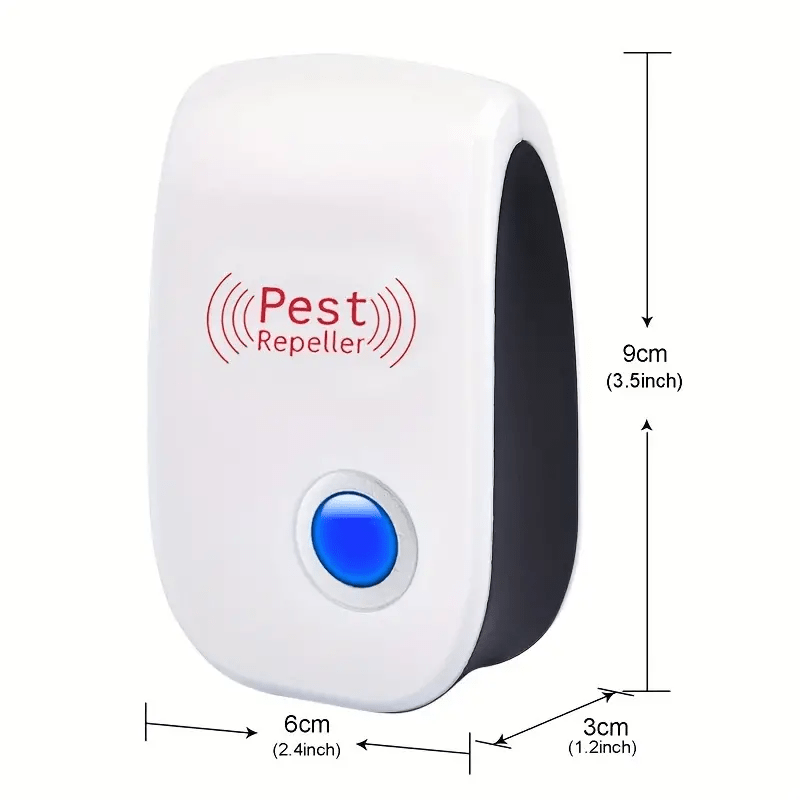 Ultrasonic Pest Repeller 6 Pack,Ultrasonic Plug in Mouse Repellent,Mice  Repellent Plug-Ins,Mosquito Repellent Indoors,Pest Defense for Insect