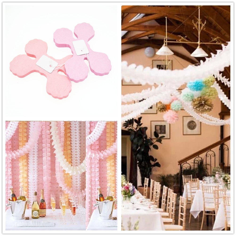  Lovely Pink Solid Hanging Tissue Pom Poms - 16 (Pack of 12) -  Elegant & Versatile Decor - Perfect for Weddings, Baby Showers, Parties &  Events : Home & Kitchen