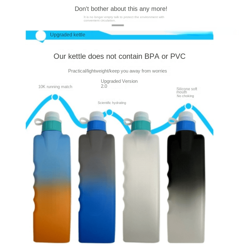 Creative And Durable Pc Sports Water Bottle For Outdoor - Temu
