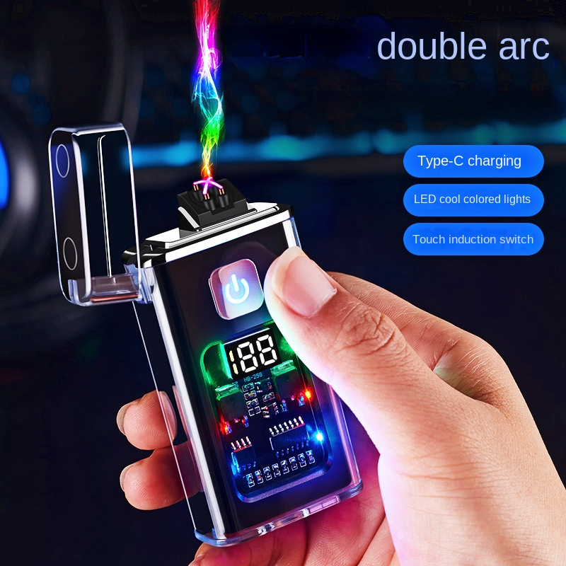 Rechargeable Electric Arc Lighter Windproof And Perfect For - Temu