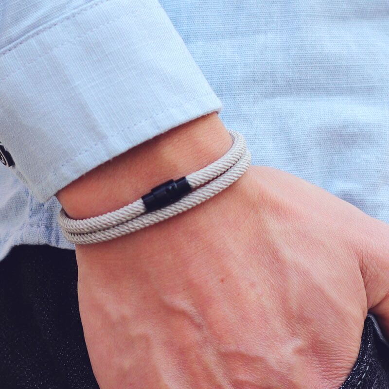 Minimalist Bracelet for Men, Daily Decoration Gift