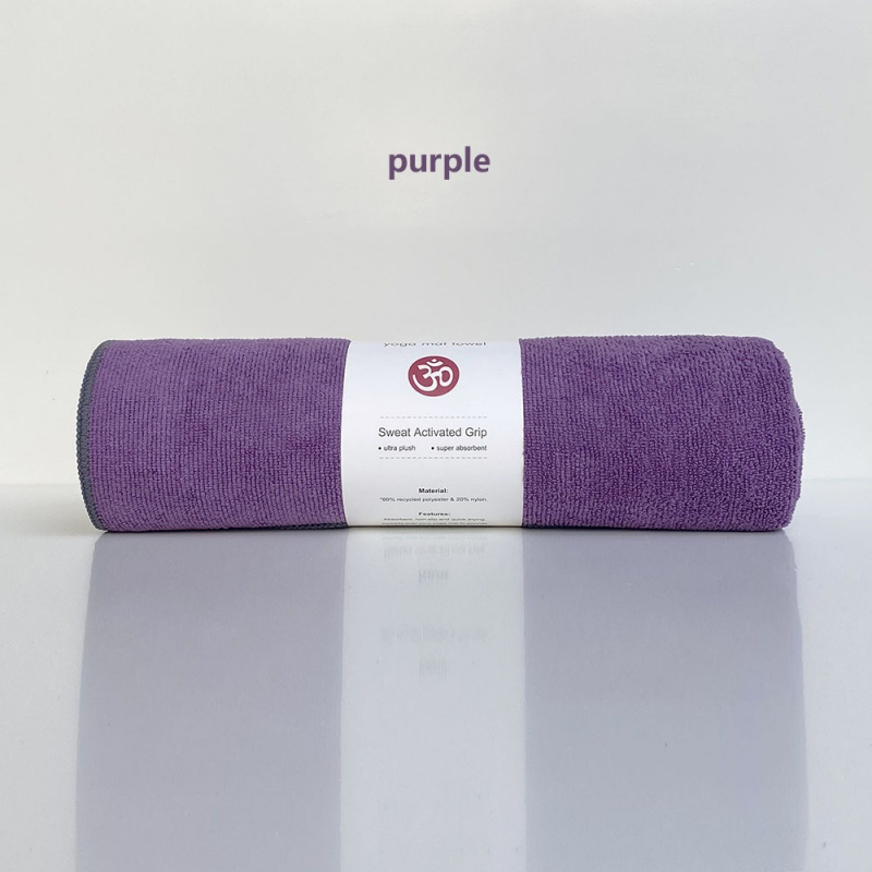 Toalla de Yoga antideslizante morado Amaya - espacioLogopedico