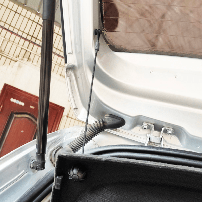 2Pcs Car Parcel Shelf String Cord Rear Trunk Shelf String Hatch