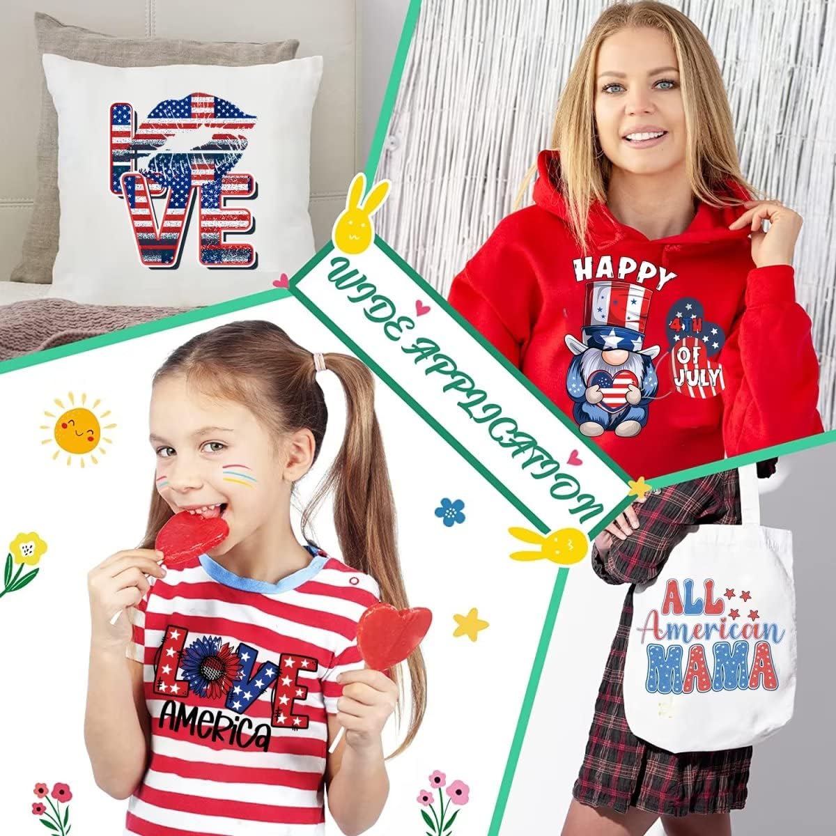 Happy 4th Of July T-Shirt, Gnome Fourth of July Shirts, America Patriotic,  Indep