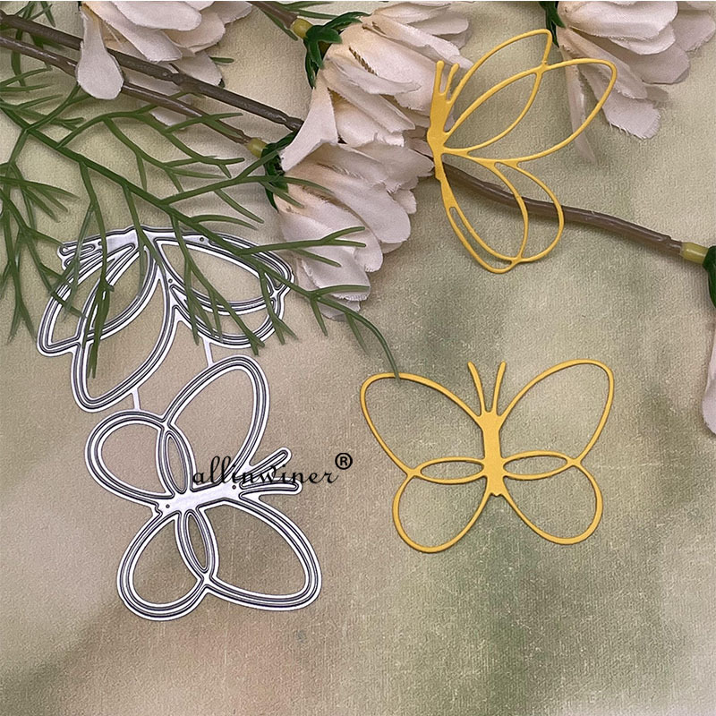 Butterfly Decoration Metal Cutting Dies Stencils Die Cut Diy - Temu