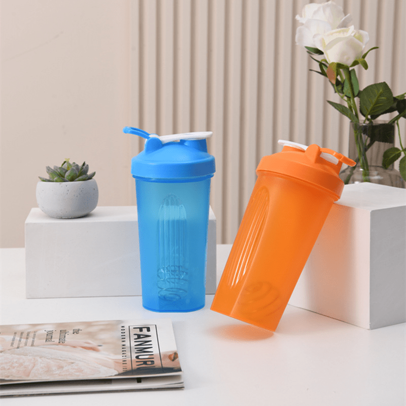 Leakproof Protein Powder Shaker Cup: Portable, Finess & Perfect For Outdoor  Gym Fitness! - Temu