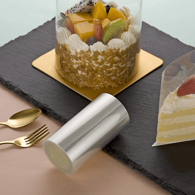Bakeware Acetate Film For Cake Decor Transparent Cake Surround Film Mousse  Cake Sheets Surrounding Edge DIY Cake Collar