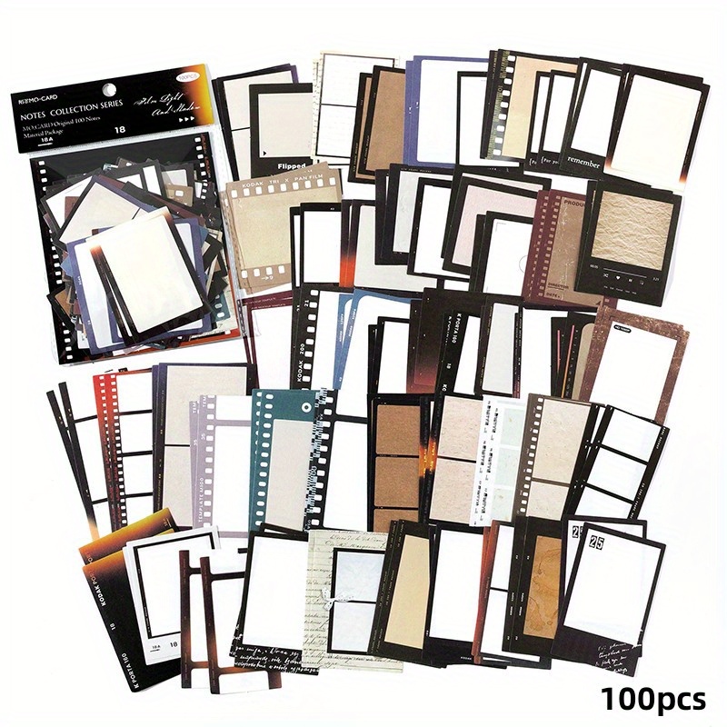 400pcs Scrapbooking Supplies Journaling Vintage Scrapbook Stickers