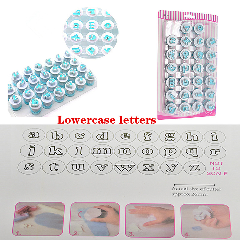 Fondant Alphabet Letter Cutters, Plunger Cookie Stamp, Numbers Shape Fondant  Letters, Fondant Upper Case Shape Diy Sugar Fondant Decorating Tools - Temu  United Arab Emirates