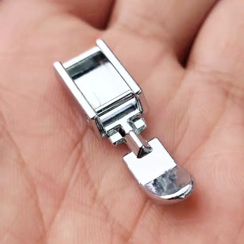 1pc Sewing Machine Presser Foot, Zipper Left Right Narrow Presser Foot  Compatible With Low Shank Snap On Singer Brother Sewing Accessories Sewing  Mach