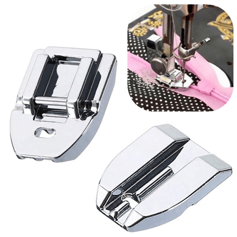 1pc Invisible Zipper Presser Foot Machine Parts Presser Foot 7306A For  Singer Brother Janome Babylock Sewing Accessories Sewing Machine Accessories