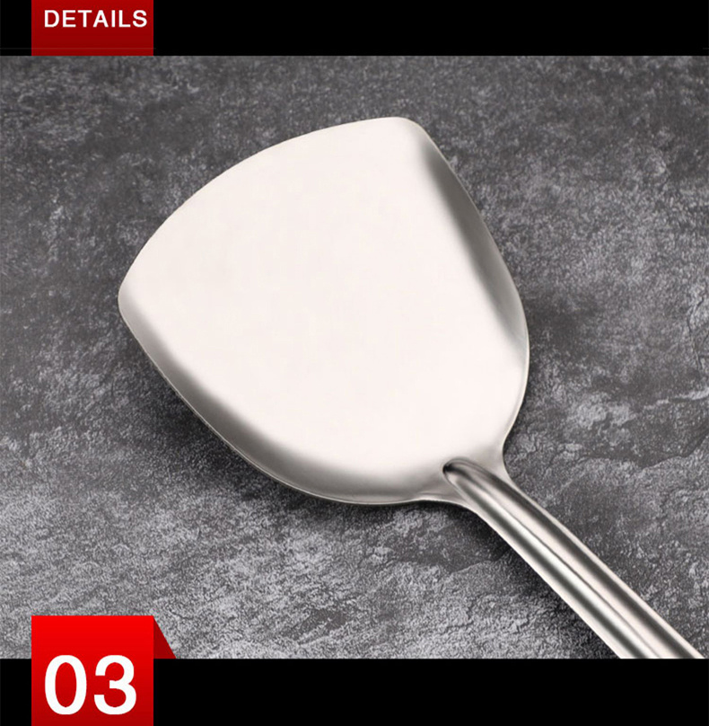 Juego De Utensilios De Cocina De Acero Inoxidable De 1 Pieza, Juego De  Paletas De Cocina, Juego De Herramientas De Cocina, Espátula Para Fugas,  Pala Para Freír, Colador, Cuchara, Utensilios De Cocina 