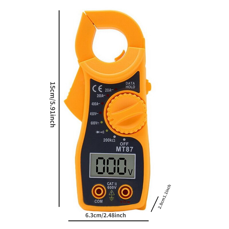 Probador De Pinzas Amperimétricas Digitales - Temu