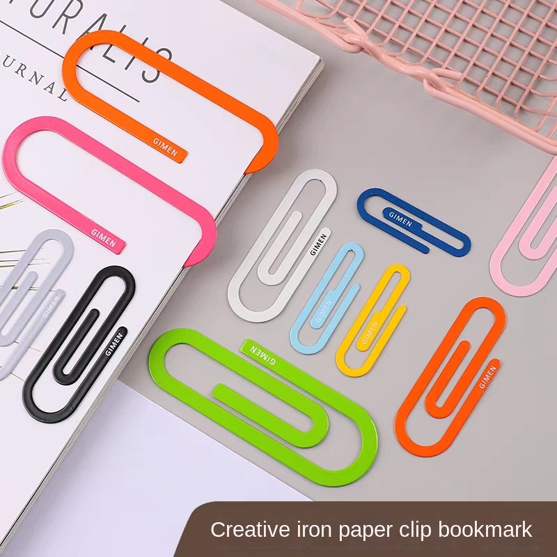 10 Pcs Metal Bookmark Vintage Key Paper Clip For Book Stationery Bookmarks