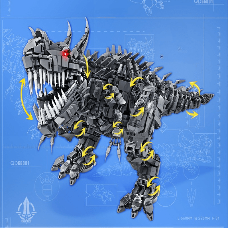 Build Your Own Mechanical Tyrannosaurus Rex With Behemoth Era Movable