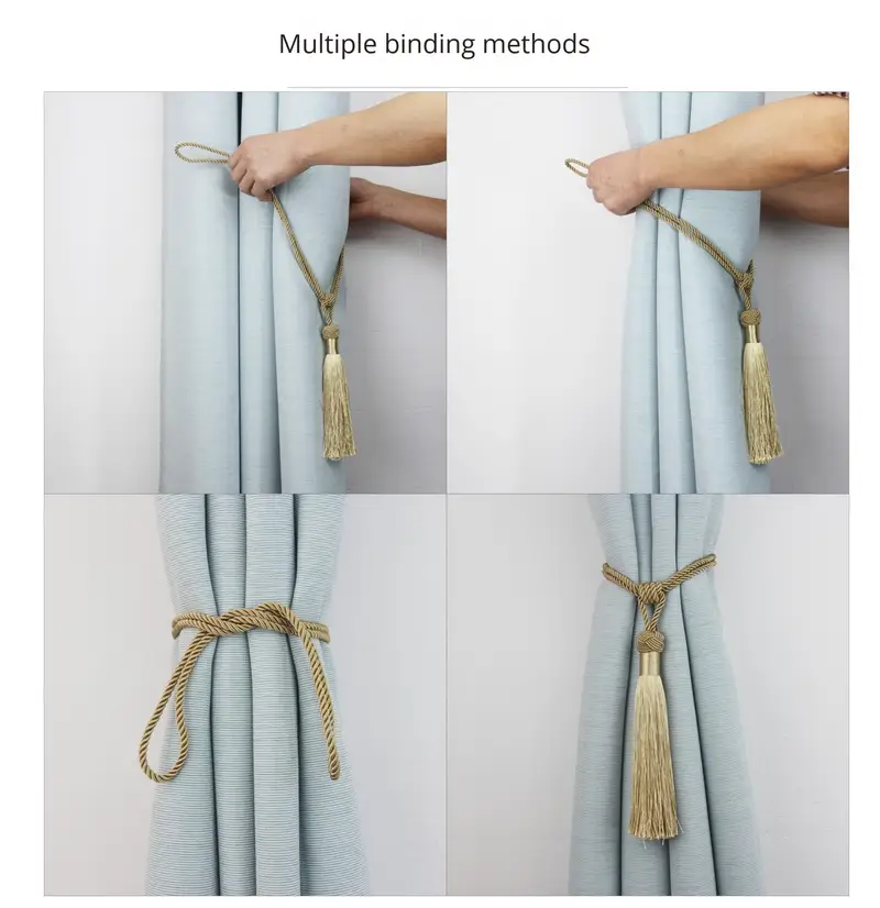 1pc curtain strap modern minimalist curtain free installation without punching curtain tie curtain accessories for bedroom living room home decor details 13