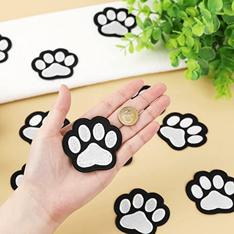 5pcs Embroidered Animal Name Stickers for Kids Clothes Hat Fabric