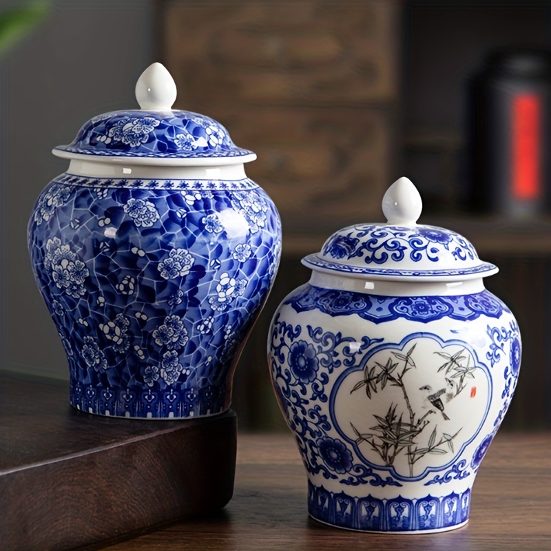 Tea Cup Storage - Blue Twill Hard Shell Box, Dinnerware and China