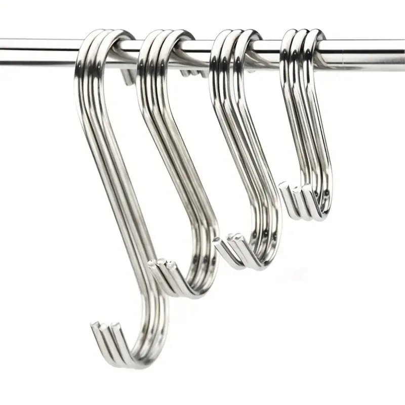Double Head S Hook Stainless Steel S shaped Hook Cabinet - Temu Canada
