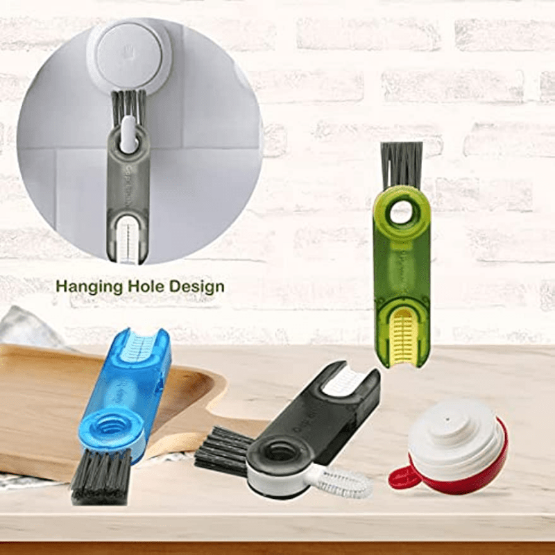  3 in 1 Multifunctional Cleaning Brush, Water Bottle