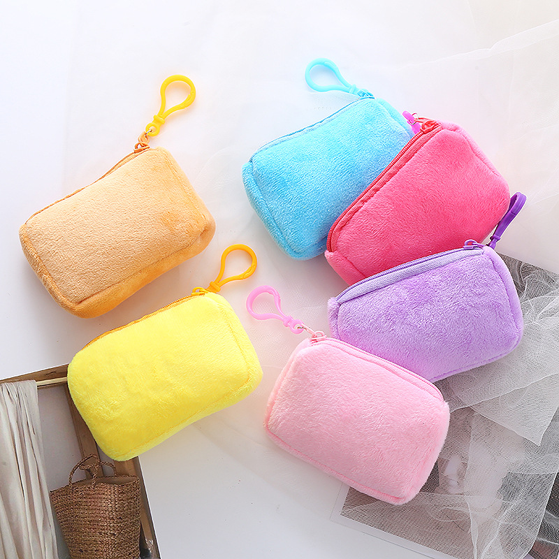 Mini Round Coin Holder Case Earphone Bag Coin Purses Women Girls Fashion  Earphone Protective Storage Zipper Wallet For Kids