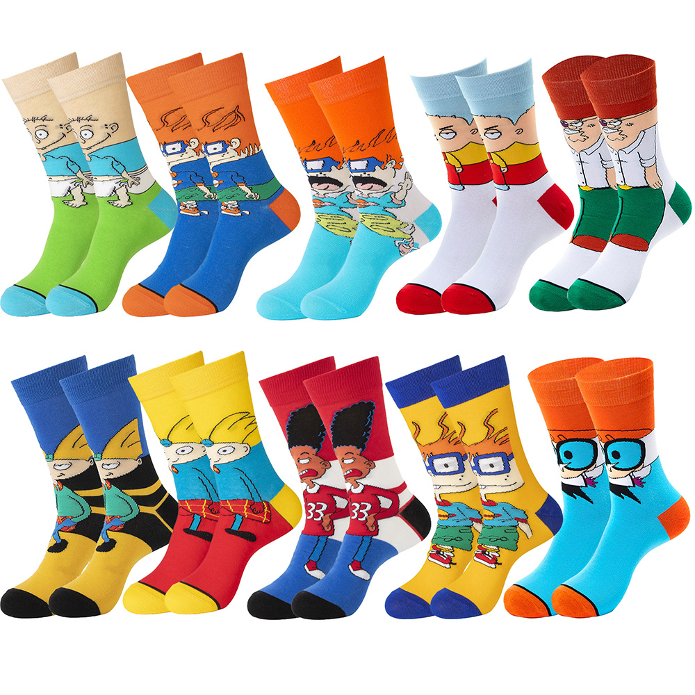 Animation Character Cartoon Series Collection Women's Original Socks