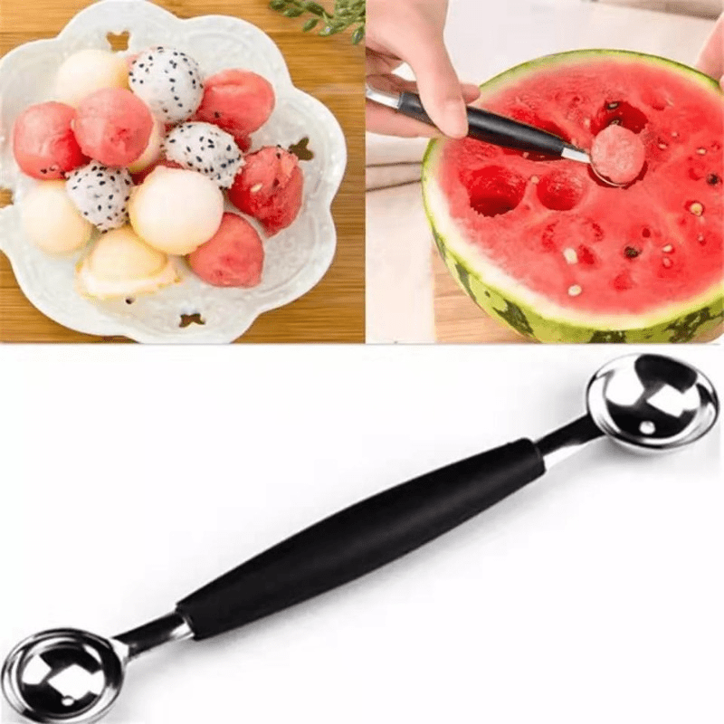 Stainless Steel Fruit Ball Digger Reusable Watermelon Spoon - Temu