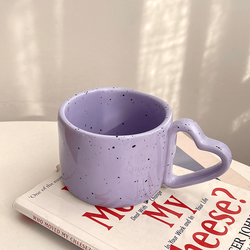 Korean Style Fatty Mug Design Splash Ink Ceramic Cup Spot Mugs Simple  Coffee Mug Couple Cups Coffee Mugs Tea Drinkware